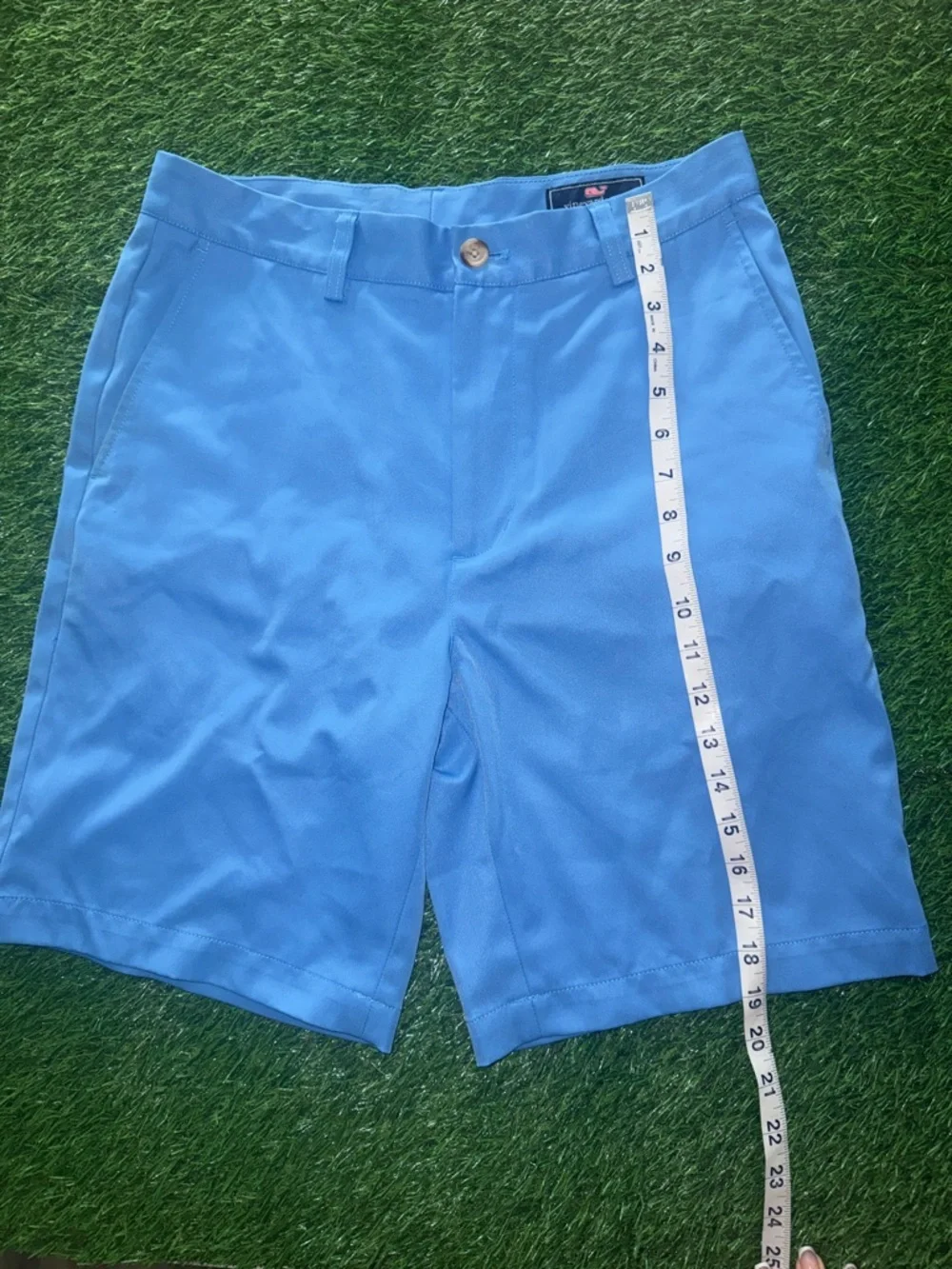 Men's Vineyard vines Links Short Performance Shorts in Blue size 30